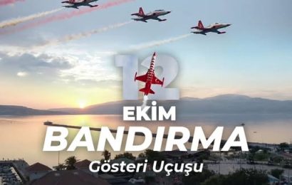 Türk Yıldızları, Bandırma’da Nefes Kesen Bir Gösteriye Hazırlanıyor