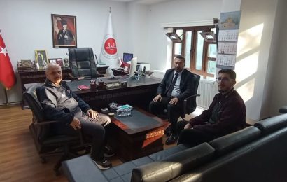 Bandırma Müftüsü Dr. Abdulhamid Pehlivan, Gönen İlçe Müftülüğü’nü Ziyaret Etti
