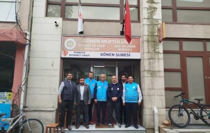 Gönen’de 210 İhtiyaç Sahibi Öğrenciye Eğitim Desteği