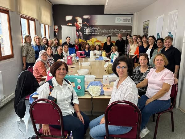 Bandırma Belediyesi’nde Kadın İstihdamı ve Dayanışma Workshop’u
