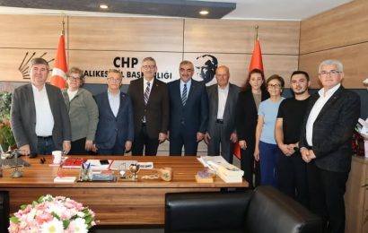 Balya CHP’den Balıkesir İl Başkanlığı’na Ziyaret ve Yeni Dönem İş Birliği Mesajı