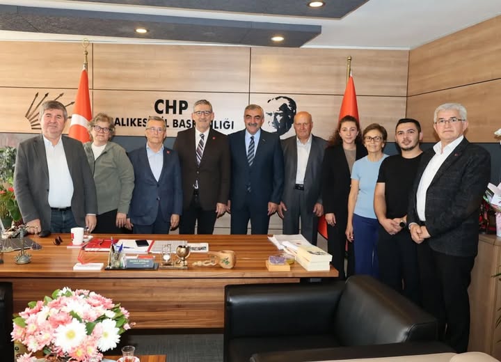 Balya CHP’den Balıkesir İl Başkanlığı’na Ziyaret ve Yeni Dönem İş Birliği Mesajı
