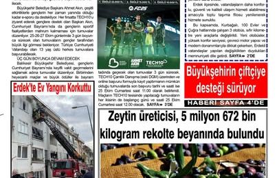 Erdek’te 50. Yılını Kutlayan Yerel Gazete, Basın Bayramı’nda Gururla Hizmet Veriyor