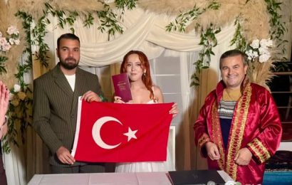 Avşa Adası’nda Derya ve Ali’nin Nikah Töreni Gerçekleşti