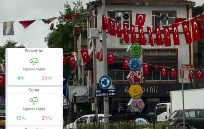 Gönen’de Hafta Sonu Sağanak Yağış Bekleniyor