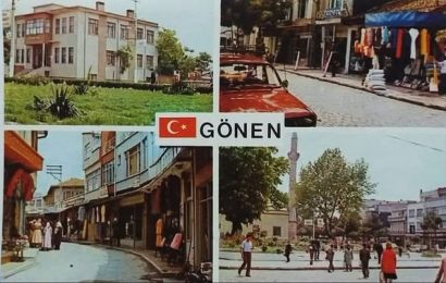 Gönen’in Tarihi Belleği: Bir Zamanların Hatıraları Kartpostallarla Canlanıyor