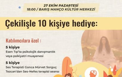 Bandırma’da Ruh Sağlığına Destek Etkinliği: Ruhsal İyilik Buluşması