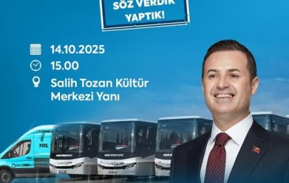 Balıkesir’e 11 Yeni Otobüs ve 2 Yol Yardım Aracı