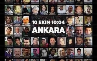 10 Ekim Ankara Katliamı: Yaşamı Savunanlar Anılıyor