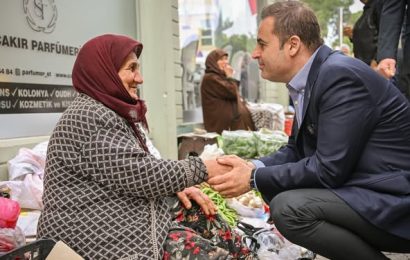 Balıkesir Büyükşehir Belediye Başkanı Ahmet Akın, Ivrindi’de Çiftçi ve Esnaf Ziyareti Gerçekleştirdi