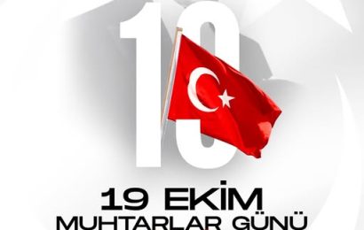 Marmara Adalar Belediye Başkanı’ndan 19 Ekim Muhtarlar Günü Mesajı