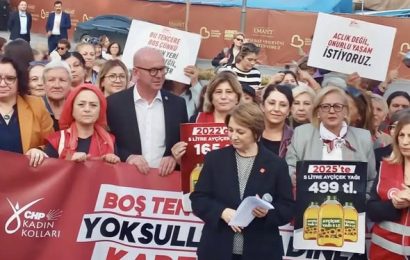 CHP Kadın Kolları 81 İlde “Boş Tencere” Eylemi ile Ekonomik Krize Dikkat Çekti