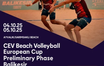 Balıkesir, Avrupa Plaj Voleybolu Kupası’na Ev Sahipliği Yapmaya Hazırlanıyor
