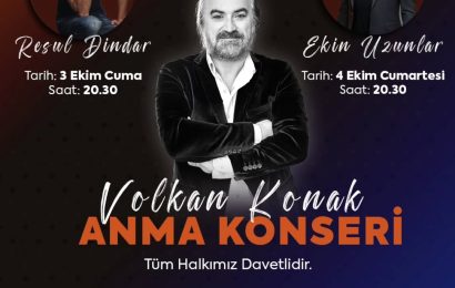 Volkan Konak, Balıkesir’de Unutulmaz Bir Konserle Anılıyor