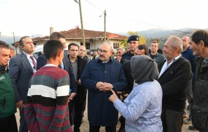 Sındırgı’da Deprem Sonrası Çalışmalar Yerinde Değerlendirildi