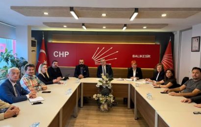CHP Balıkesir’de Kasım Ayı Çalışma Programı Planlandı