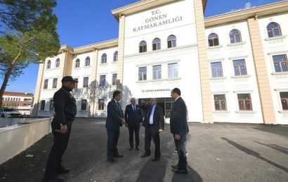 Gönen’de Yeni Hükümet Konağı İnşaatında Sona Yaklaşıldı