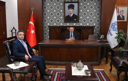 Balıkesir Cezaevi Müdürü Vedat Mamak, Vali Ustaoğlu’nu Ziyaret Etti