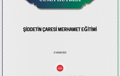 Şiddetin Çaresi Merhamet Eğitiminde Bulundu