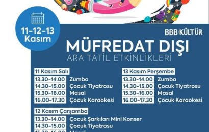 Balıkesir’de Çocuklar İçin Dopdolu Ara Tatil Programı