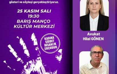 Bandırma’da Kadına Yönelik Şiddetle Mücadele İçin Önemli Etkinlik