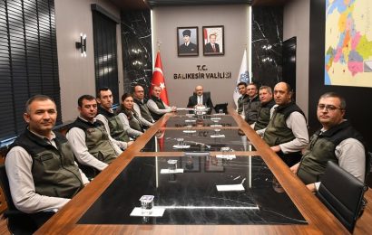 Balıkesir’de 11 Kasım Milli Ağaçlandırma Günü Hazırlıkları Değerlendirildi