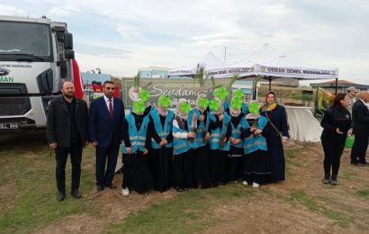 Bandırma’da Milli Ağaçlandırma Günü’nde Fidanlar Toprakla Buluştu