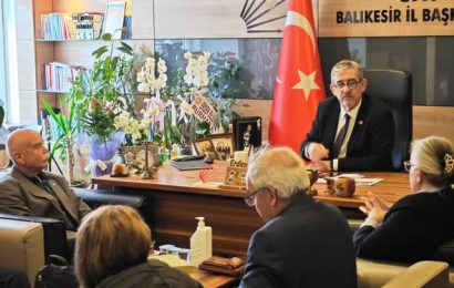 CHP Balıkesir İl Başkanlığı’na Yeni Dönem Ziyareti
