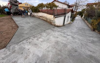 Marmara Adalar Belediyesi Avşa’da Yol Çalışması Başlattı