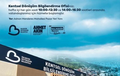 Balıkesir, Deprem Riski Taşıyan Binalar İçin Danışma Ofisi Açtı