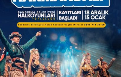 Bandırma’da Ücretsiz Harmandalı Halk Oyunları Kursu Başlıyor