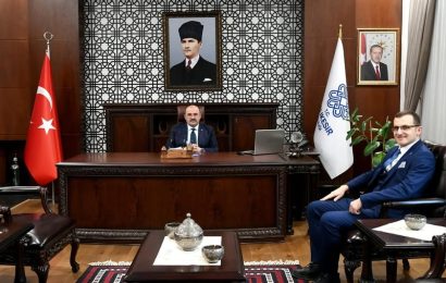 Balıkesir Valisi Ustaoğlu, Ceza Mahkemesi Hakimi Çolak’ı Makamında Ağırladı