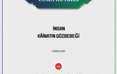 İnsan Kainatın Gözbebeği Olarak Tanımlandı