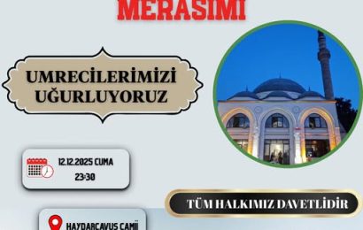 Bandırma’da Umre Heyecanı: Halk Dualarla Umrecileri Uğurlayacak