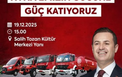 Balıkesir’e Yeni İtfaiye Araçları Geliyor