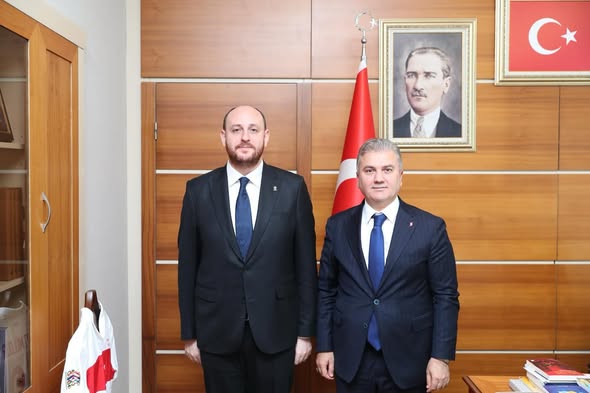 Mustafa Canbey, AK Parti Teşkilat Başkanı Ahmet Büyükgümüş ile Görüştü