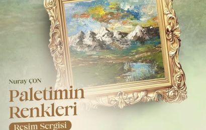 Bandırma’da Renklerin İyileştirici Gücü: Nuray Çon’un Resim Sergisi Açılıyor