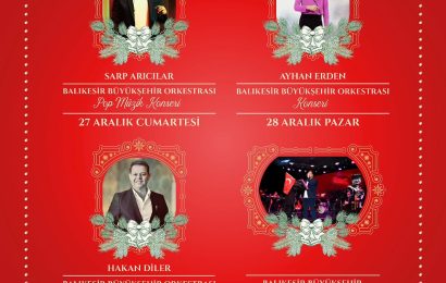 Balıkesir’de Yılbaşı Coşkusu: Cumhuriyet Meydanı’nda 4 Günlük Müzik Şöleni