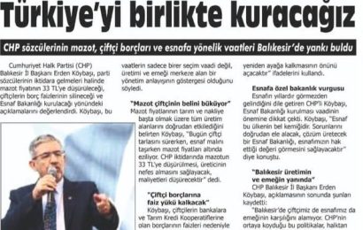 Balıkesir’de Siyasi İklim ve Gelecek Vizyonu