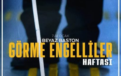 Balıkesir’de Beyaz Baston Haftası’nda Görme Engellilerin Özgürce Hareketi İçin Farkındalık Çağrısı
